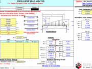 Single-Span Beam Analysis (For Simple, Propped, Fixed Or Cantilever Beams)