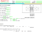 Wall Pier Design Based on CBC 2001 / UBC 1997
