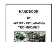 Handbook of Western Reclamation Techniques