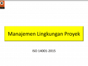 Manajemen Lingkungan Proyek