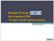 RUMAH PRECAST BERSTANDARD SNI