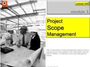 Project Scope Management