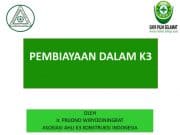 PEMBIAYAAN DALAM K3