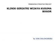 PENERAPAN STRUKTUR PRECAST