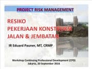 RESIKO PEKERJAAN KONSTRUKSI JALAN DAN JEMBATAN