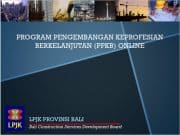 PROGRAM PENGEMBANGAN KEPROFESIAN BERKELANJUTAN (PPKB) ONLINE