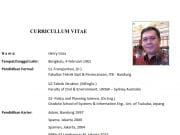 CURRICULLUM VITAE HERRY VAZA