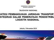 STRATEGI PEMBANGUNAN JARINGAN TRANSPORTASI TERINTEGRASI DALAM PEMERATAAN PENDISTRIBUSIAN LOGISTIK NASIONAL