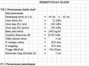 PERHITUNGAN SLOOF (T-BEAM)