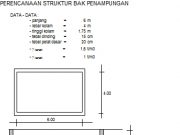 PERHITUNGAN TANGGA DAN BAK PENAMPUNG