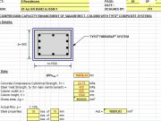 SPREADSHEET NON CIRCULAR STRENGTHENING COLUMN