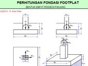 DESAIN FONDASI FOOTPLAT