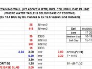 Retaining Wall Design