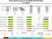 Shear Reinforcement of RC BEAM with FRP Plates