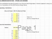 Grating Aluminum Beam Design_1