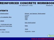 Reinforced Concrete Workbook