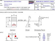 Crack Width Calculations to BS8110: 1997/ BS8007:1987