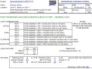 POST-TENSIONED ANALYSIS & DESIGN to BS 8110:1997