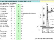 Restrained Retaining Wall Design Based on ACI 530-99 & ACI 318-02