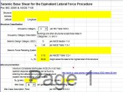 Seismic Base Shear for the Equivalent Lateral Force Procedure