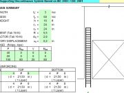 Column Supporting Discontinuous 1