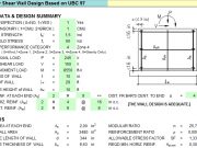 Masonry Shear Wall Design Based on UBC 97