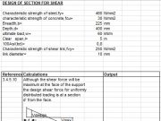 DESIGN OF SECTION FOR SHEAR