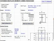 MC-Top Flush_Beam HEA220_Column HEA260_w_0_ stiff_w_o_ DP