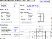 MC-Top Flush_Beam HEA220_Column HEA280_w_ stiff_w_ DP