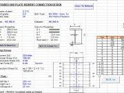 MC-Top Flush_Beam HEA260_Column HEA260_w_ stiff_w_ DP