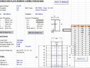 MC-Top Flush_Beam HEA280_Column HEA320_w_o_ stiff_w_o_ DP