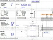 MC-Top Flush_Beam HEA280_Column HEA340_w_o_ stiff_w_o_ DP