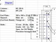 MC-Top Flush_Beam IPE270_Column HEA220_w_o stiff_w_o_ DP