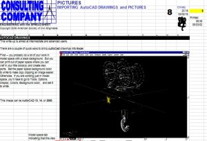 PICTURES IMPORTING AutoCAD DRAWINGS And PICTURES | Sipilpedia