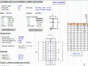 MC-Top Flush_Beam IPE270_Column HEA260_w_ stiff_w_ DP