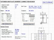 MC-Top Flush_Beam IPE300_Column HEA220_w_o_ stiff_w_o_ DP