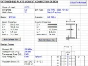 MC-Top Flush_Beam IPE300_Column HEA280_w_o_ stiff_w_0_ DP