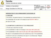 Design Calculation for 2-Pile Cap