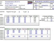 SUBFRAME ANALYSIS to BS8110:1997