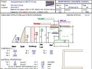Basement wall design to BS8110:1997, BS8002:1994. BS 8004:1986 etc.