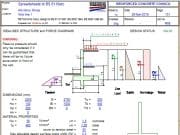 RETAINING WALL design to BS 8110:1997, BS 8002:1994. BS 8004:1986 etc.