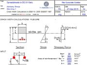 Crack Width Calculations to BS8110: 2005/ BS8007:1987