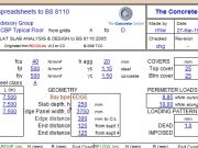 FLAT SLAB ANALYSIS & DESIGN to BS 8110:2005
