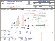 Basement wall design to BS8110:2005