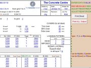 WIDE BEAM (Analysis & Design) to BS 8110:2005