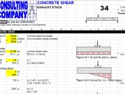 CONCRETE SHEAR EXHAUST STACK “ENGINEERING with the SPREADSHEET”