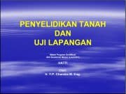 Penyelidikan Tanah dan Uji Lapangan