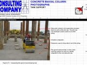 CONCRETE BIAXIAL COLUMN: PHOTOGRAPHS_TANK SUPPORT