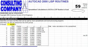 Autocad lisp steel sections handbook