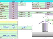 ISOLATED & COMBINED FOOTING DESIGN BS8110.1985